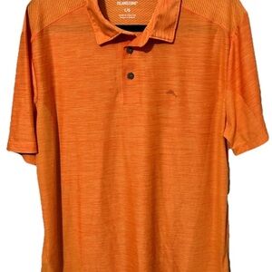 Tommy Bahama Sunset Orange Polo Shirt